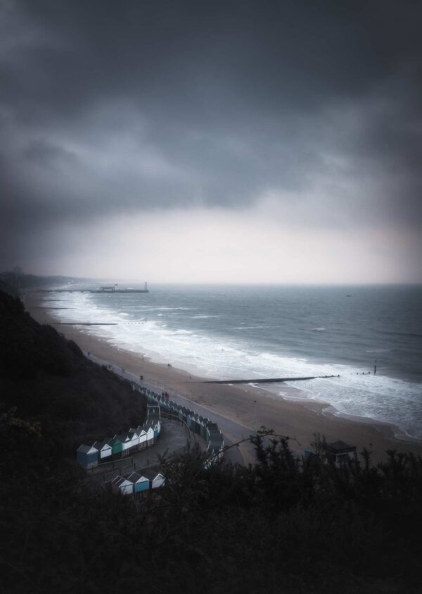Bournemouth Beach - Stormy Morning